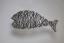 Fisch aus 2 mm Eisen Draht