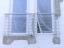 Französischer Balkon aus Stahl, feuerverzinkt, Preis per laufenden Meter