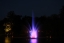 Beleuchtung der Fontäne im Französischem Garten in Celle