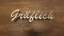 Namenschild aus Edelstahl - Schriftzug