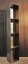 Regal für Kaminholz aus Stahl mit einer Rückwand aus Lochblech