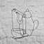 Stillleben - Kaffeekanne mit Tasse und Milchtüte
