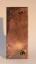 Klingelschild aus Tombak mit gefräster Schrift