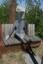 Sitzende Frau aus 3mm Stahlblech