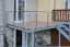 Edelstahl/Glas Geländer für eine Terrasse