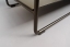 Tischgestell aus Stahl mit einer Tischplatte aus Glas