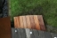 2 stufige Gartentreppe aus Corten Stahl