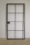 "die Filigrane" Stahl Tür im Bauhaus Look