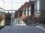 Balkongeländer mit einem Rankdach in Schmitzstruktur aus Edelstahl