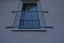 französischer Balkon aus feuerverzinktem Stahl