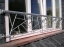 franz. Balkon, verzinkter Stahl in Schmitzstruktur, Preis pro Meter