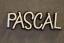 Aluminium Schriftzug "Pascal"