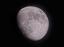 Mond 80 % beleuchtet am 12.2.22 mit der Hasselblad 907 X