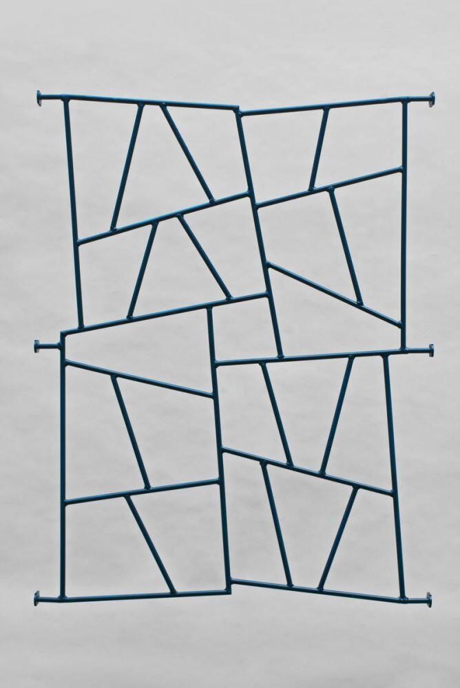 farbiges Fenstergitter