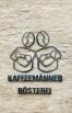 Kaffeemänner Logo aus 3 mm Stahl