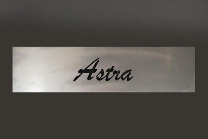 Schriftzug Astra