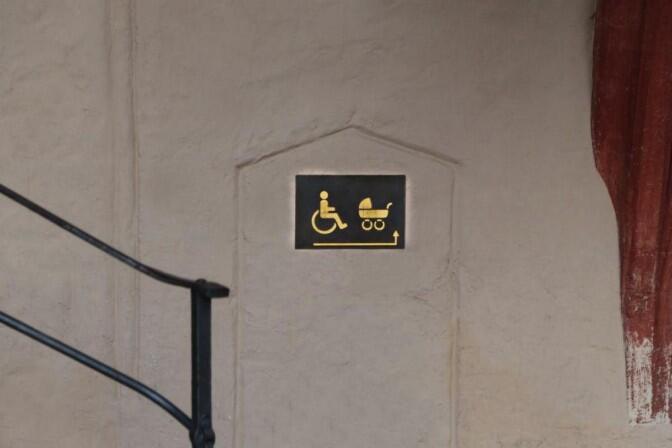 Rollstuhl Kinderwagen Piktogramm