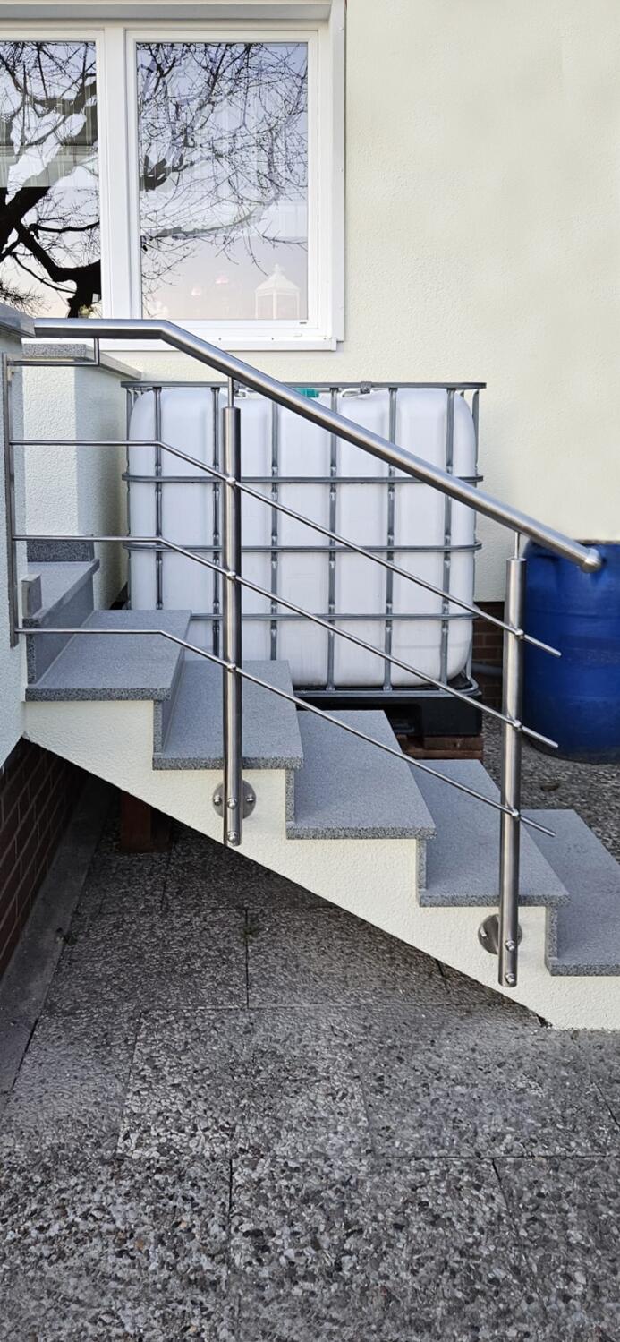 Relinggeländer aus Edelstahl