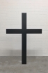 großes Kreuz aus Vierkant Rohr 16 x 16 cm
