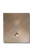 Klingeltableau aus Tombak für die Vitra Design Stiftung gGmbH