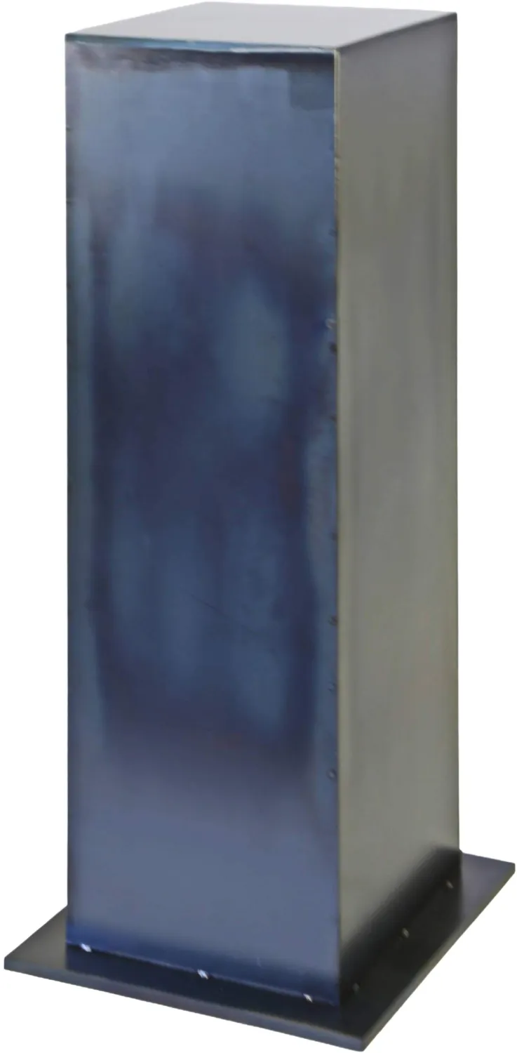 Skulpturenpodest aus Stahl - Podest aus 3mm Stahlblech