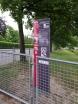 Info Stele für den Otto Haesler Rundweg in Celle