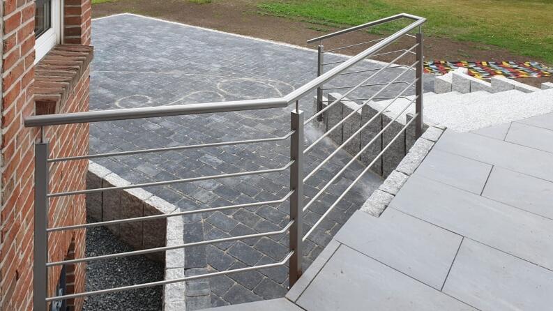 Edelstahl Reling Geländer