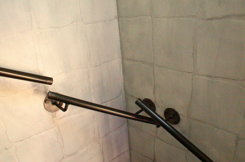 Treppengeländer aus Stahl