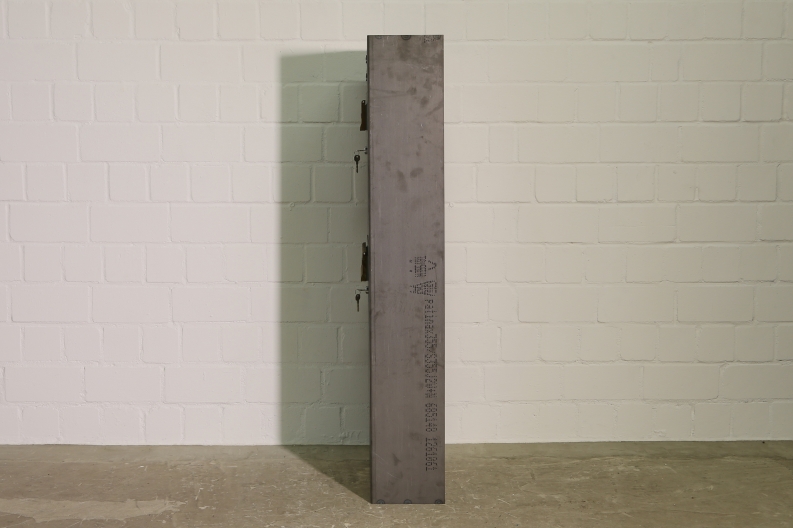 Briefkasten aus Corten Stahl