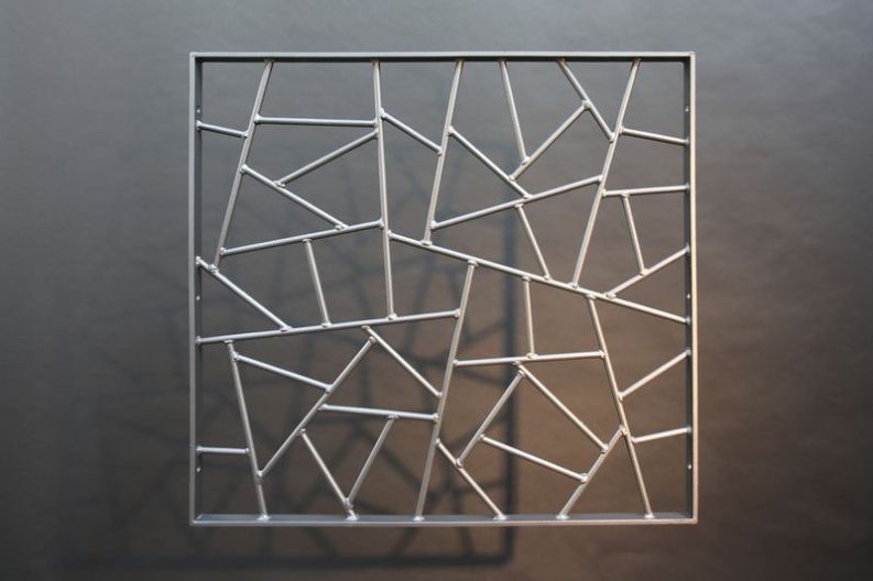 6 Fenstergitter mit Schmitzstruktur
