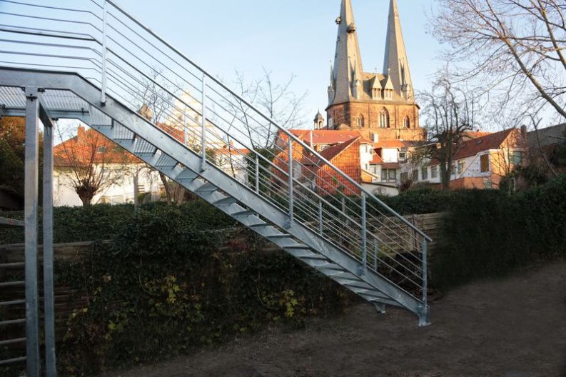 Fluchtreppe