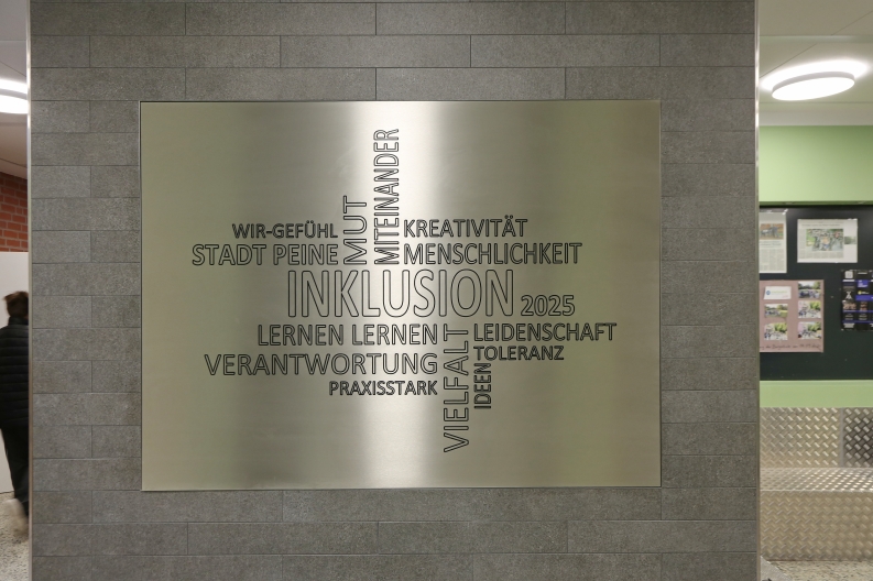 Texttafeln für die Grundschule Peine