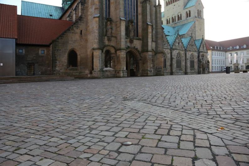 Pflasternägel aus rostigem Stahl