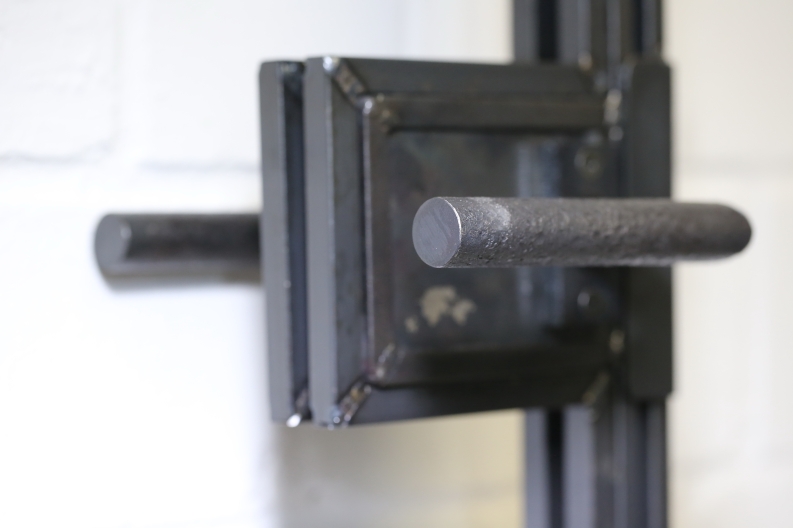 geschmiedeter Griff im Industrie Loft Look