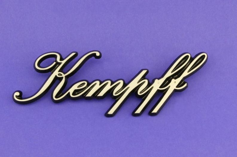 Aluminium Schriftzüge