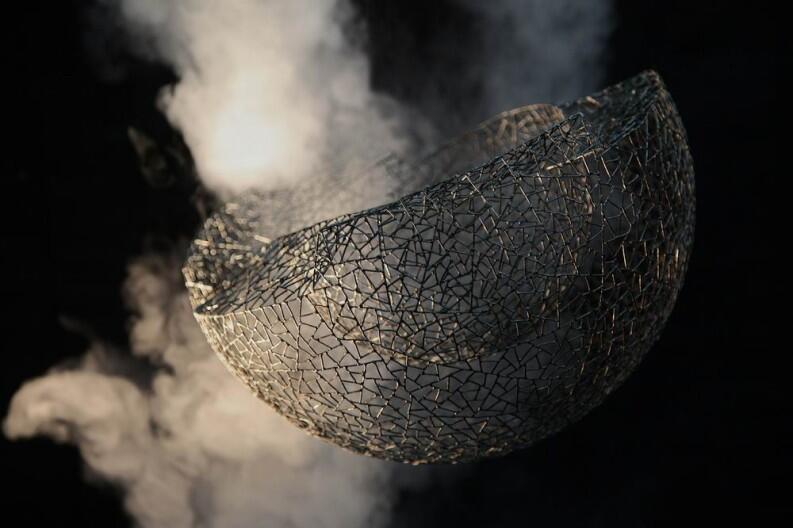 doppelwandige Schale