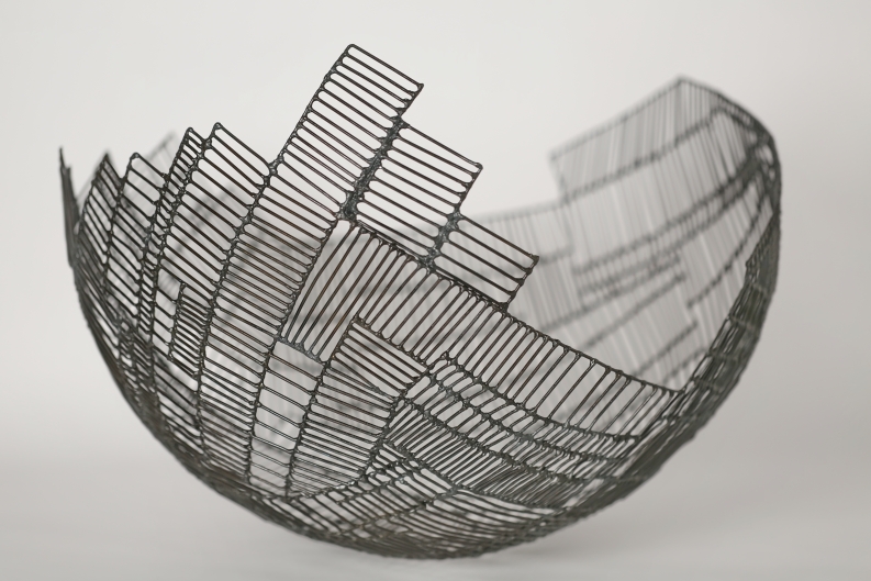 Schale aus 2 mm Draht