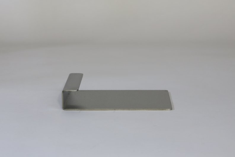 Türgriff aus gekantetem Edelstahlblech 3 mm - Griff aus 3 mm Edelstahl