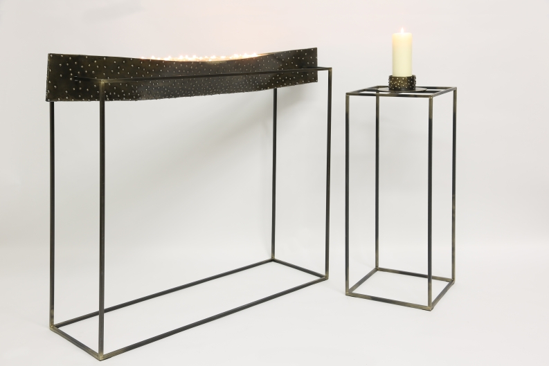 Osterleuchter und Opfer Kerzenleuchter St. Johannis Mannheim