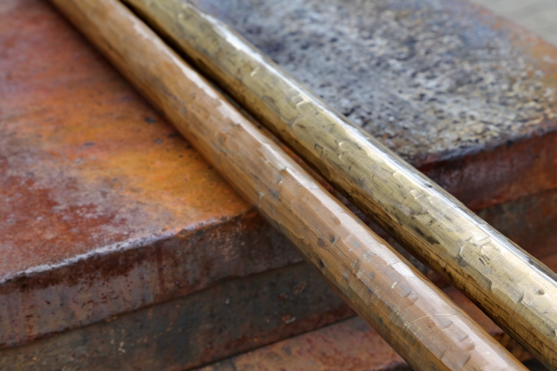 30 mm Schmiedebronze kalt geschmiedet