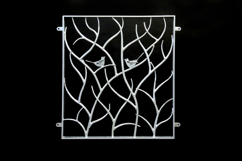 Astgitter handgeschmiedet