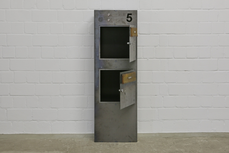 Briefkasten aus Corten Stahl