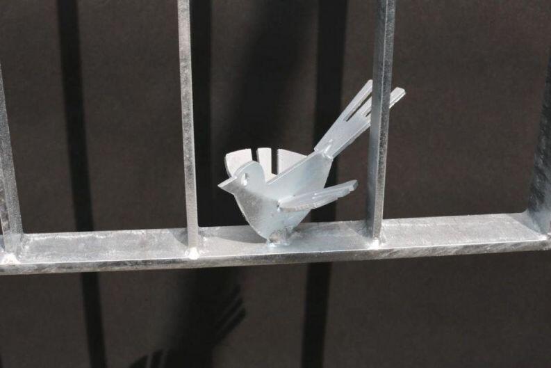 franz. Balkon mit Eisenvogel