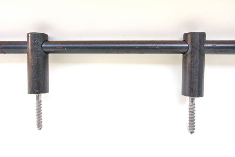 Gardinenstange aus Rohstahl