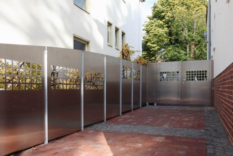 Aluminium gefüllter Zaun