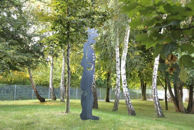 Gartenskulptur aus Eisen