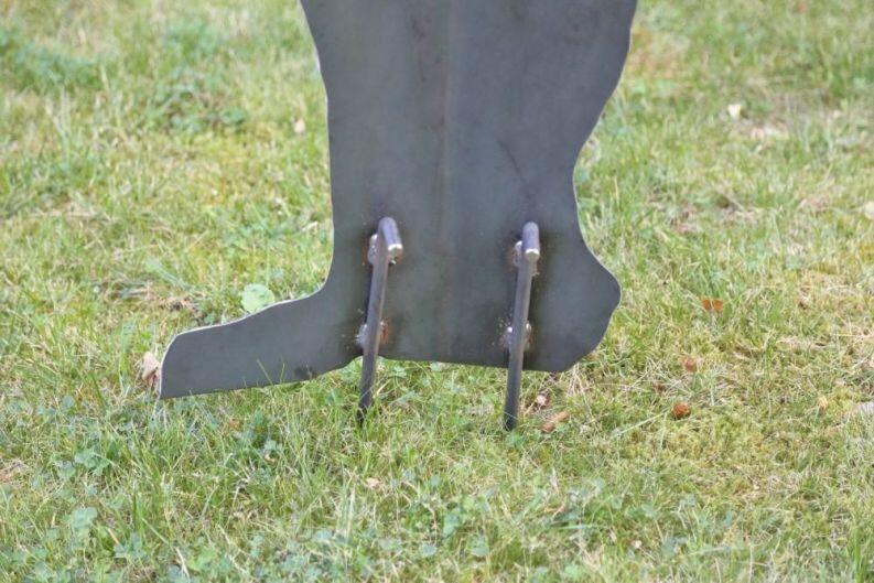 Gartenskulptur aus Eisen