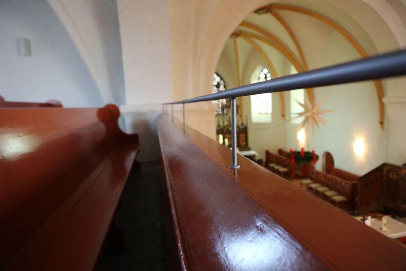 Aufsatzgeländer für die Ev. Kirche St. Martin in Lühnde