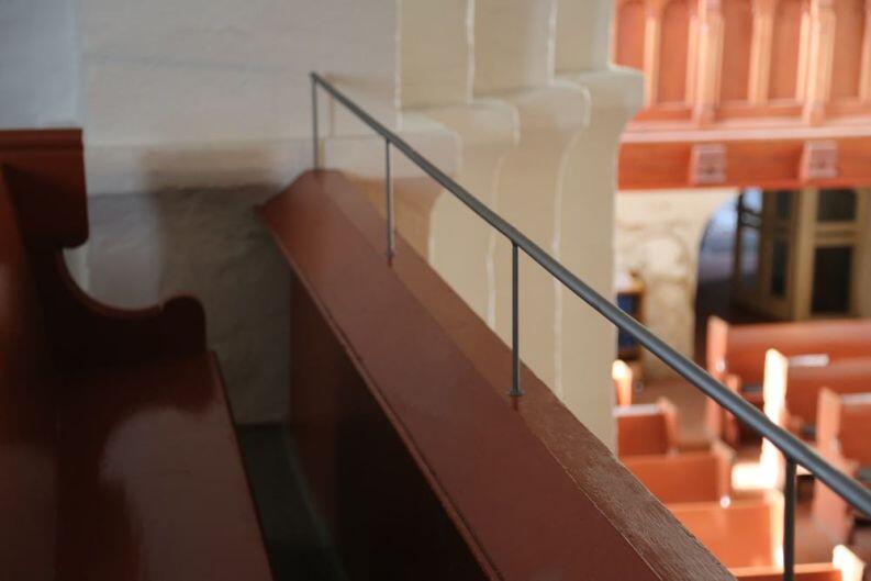 Aufsatzgeländer für die Ev. Kirche St. Martin in Lühnde