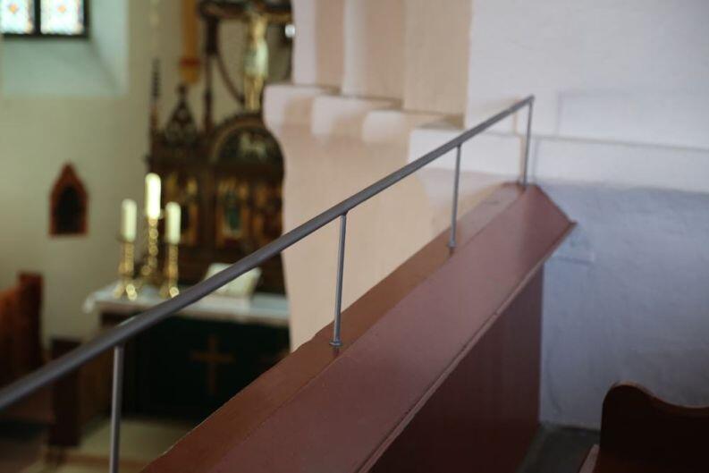 Aufsatzgeländer für die Ev. Kirche St. Martin in Lühnde